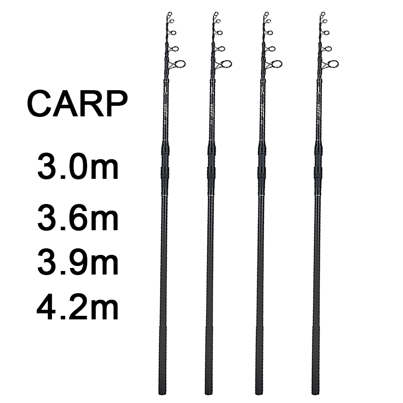 Fishing Rod Surf - Canne à pêche télescopique pour carpe