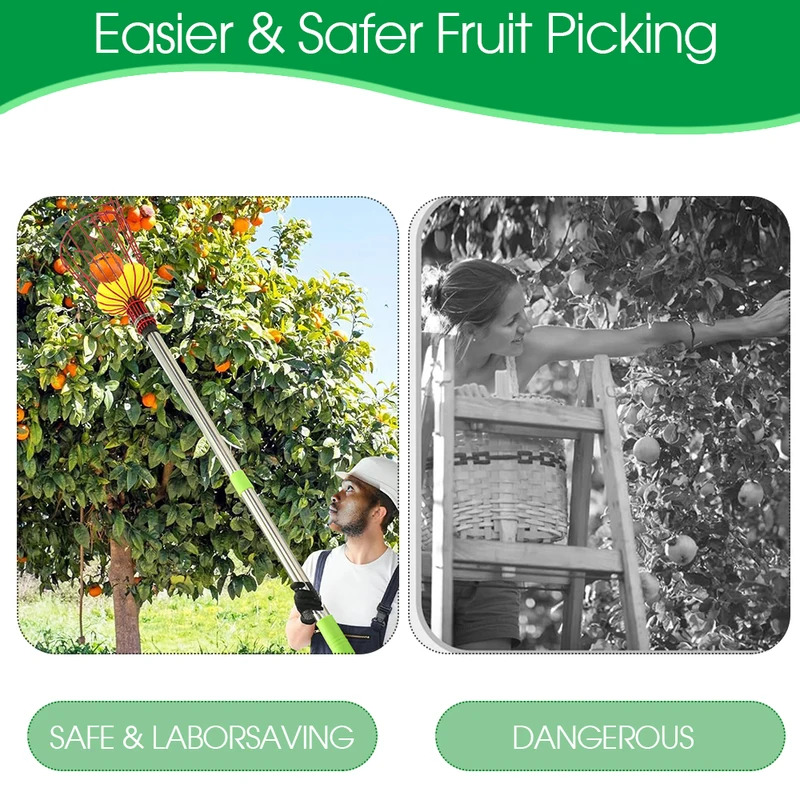 Ramasseur de fruits à tige tél - Fishing Rod Telescopic avis et prix