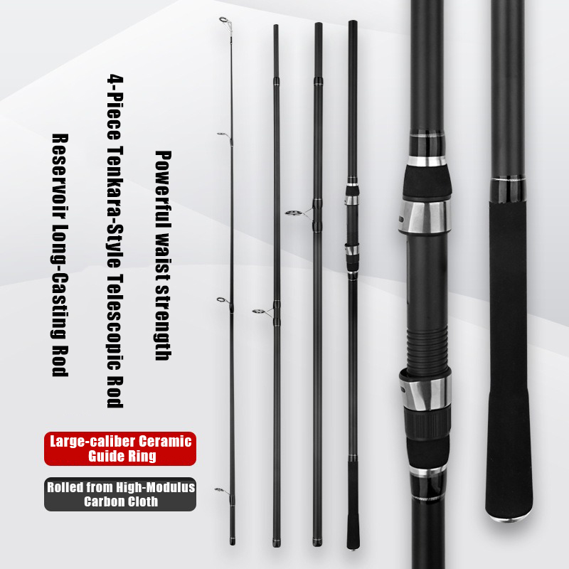 Canne à pêche en carbone 4 piè - Fishing Rod Surf avis et prix